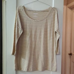 Old Navy Boat Neck Casual Top Size Large